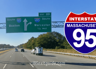 Massachusetts I-95 Traffic | I-95 Construction | I-95 Exit Guide