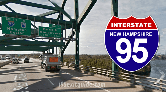 New Hampshire I-95 Traffic | I-95 Construction | Portsmouth New Hampshire | I-95 Exit Guide