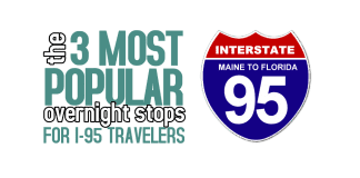3 Most Popular Overnight Stops | I-95 Exit Guide