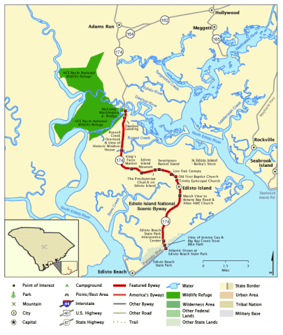 Edisto Island National Scenic Byway | I-95 Exit Guide