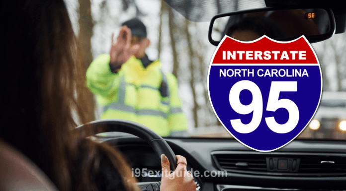 DWI North Carolina | I-95 Exit Guide