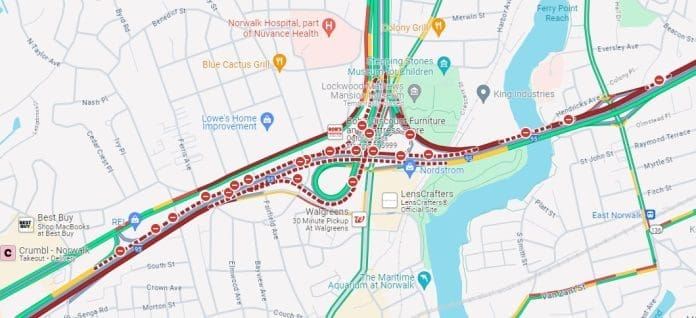 Norwalk I-95 Closure | I-95 Exit Guide | Google Maps Norwalk I-95 Closure | I-95 Exit Guide | Google Maps