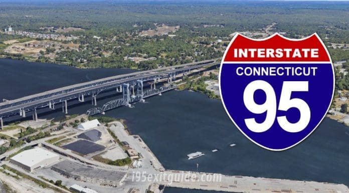 Gold Star Memorial Bridge - New London, Connecticut | I-95 Exit Guide