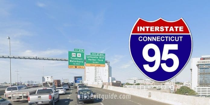 960x480-i-95-connecticut-bridgeport-exit-27 Bridgeport I-95 Traffic | I-95 Construction | I-95 Exit Guide