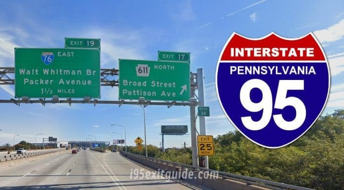 Pennsylvania I-95 Traffic | I-95 Construction | I-95 Exit Guide