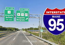 I-95 Ramp Closures, Detours for Roadwork in Augusta August 19 Augusta, Maine I-95 Traffic | I-95 Construction | I-95 Exit Guide