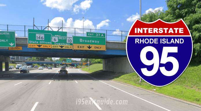 Providence, Rhode Island I-95 Traffic | I-95 Construction | I-95 Exit Guide