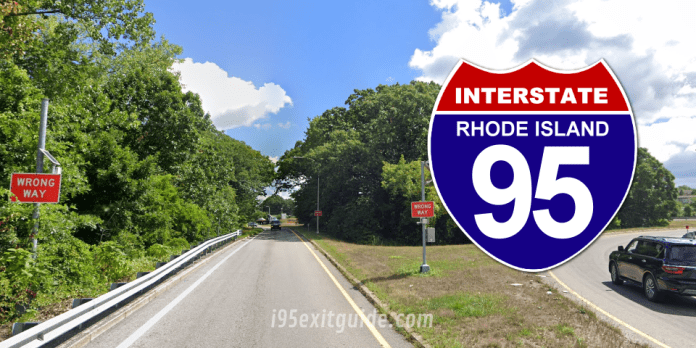 Rhode Island I-95 Wrong Way Detection | I-95 Exit Guide