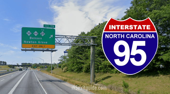 I-95 Traffic Alert: Construction Project Requires Detours in Benson I-95 Benson, North Carolina | I-95 Exit Guide