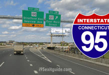 I-95 Lane Restrictions for Bridge Work Between Exits 28 and 29 in Bridgeport Connecticut I-95 Traffic | I-95 Construction | I-95 Exit Guide