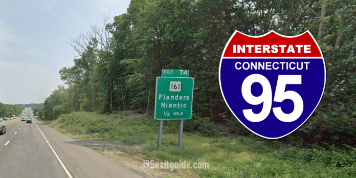 960x480-i-95-connecticut-exit-74 Connecticut I-95 Traffic | I-95 Construction | I-95 Exit Guide