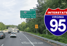 I-95 Lane Closures, Delays Begin June 26 for Bridge Construction in Chesterfield Virginia I-95 Traffic | I-95 Construction | I-95 Exit Guide